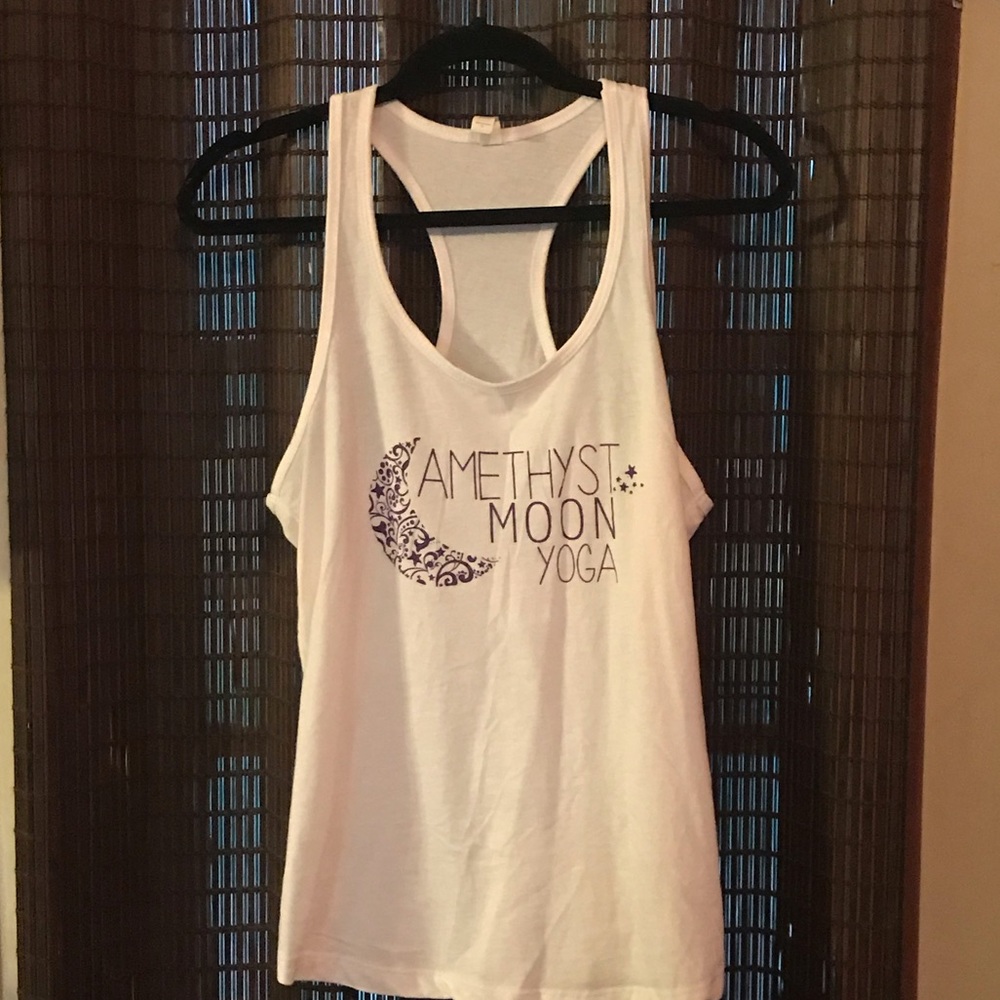 Yoga racerback tank top